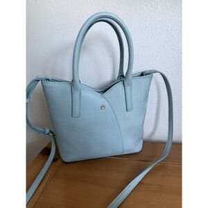 LC Lauren Conrad Tulip Mini Crossbody Bag Light Blue NWOT